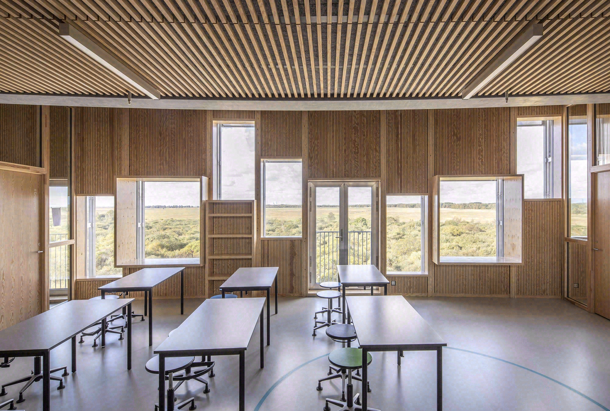 Kalvebod Fælled 学校丨丹麦哥本哈根丨Lundgaard & Tranberg Architects-15