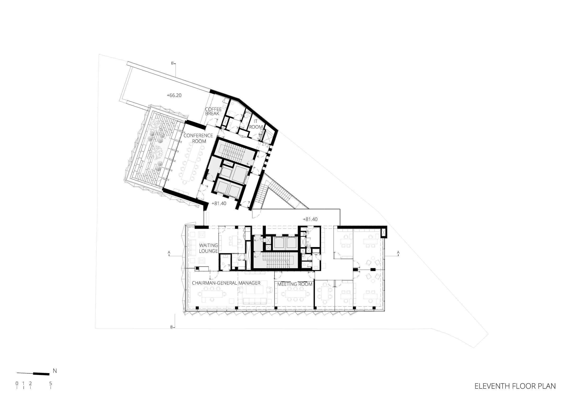 第一国民银行总部丨黎巴嫩贝鲁特丨Raed Abillama Architects-15