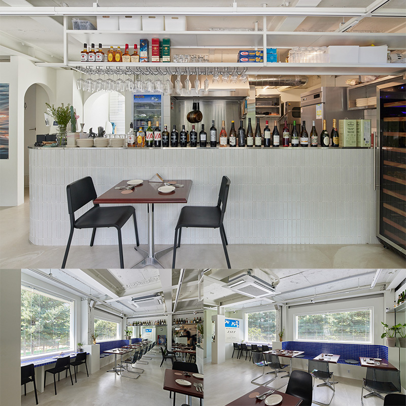 白色与蓝色的简约时尚 | 18 平米小空间的优雅转身-1