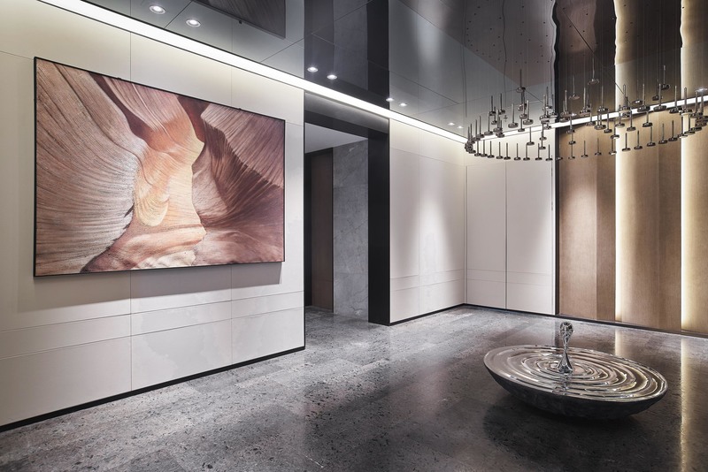 沈阳龙湖天奕售楼处——现代亚太文化交融设计-8