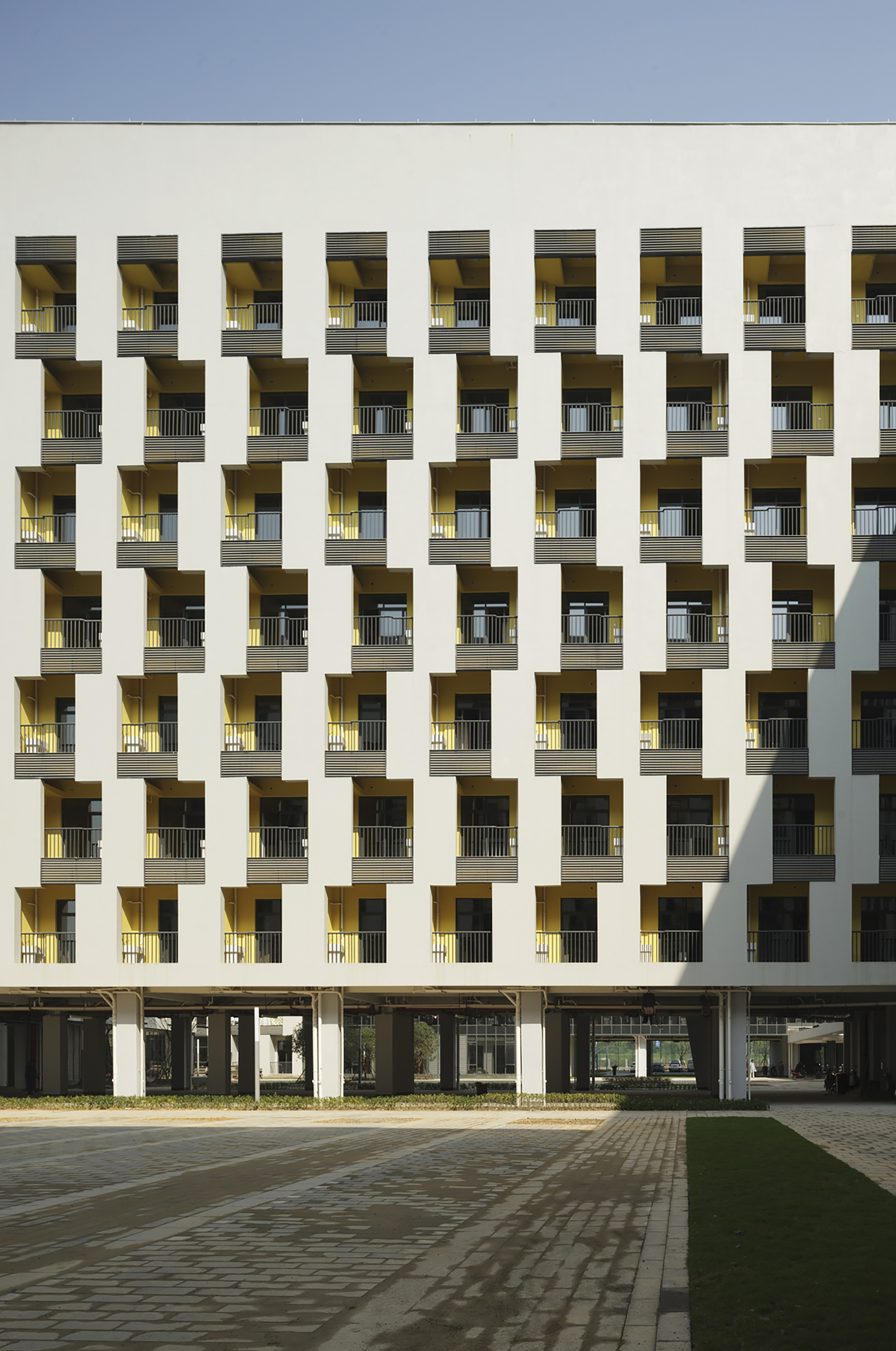 浙江音乐学院学生公寓——融入自然的共享空间-12