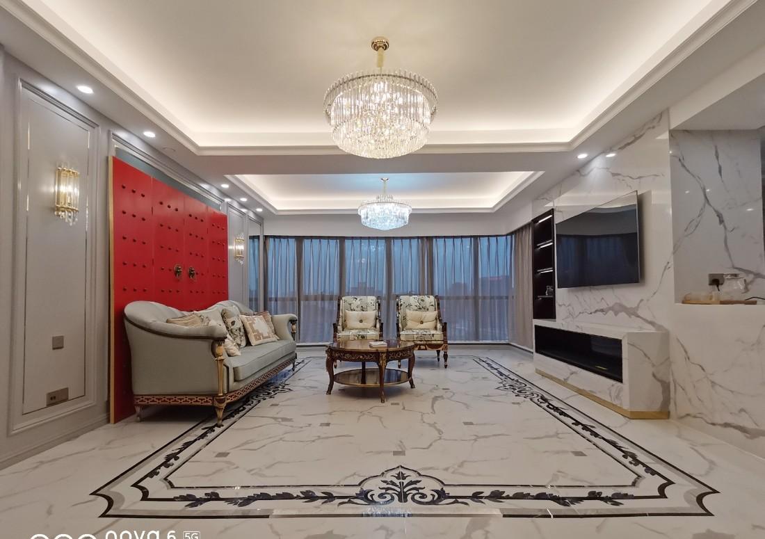 美式轻奢“镜中水月”——融合中西元素的现代家居设计-10