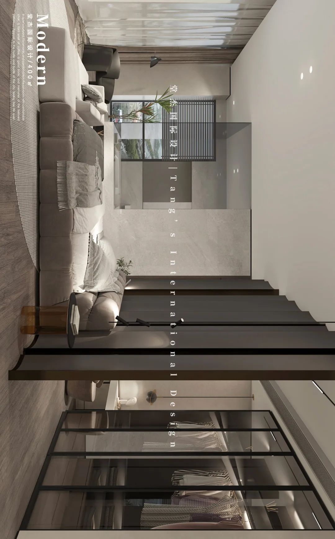 400㎡现代艺术空间丨堂杰国际设计-18