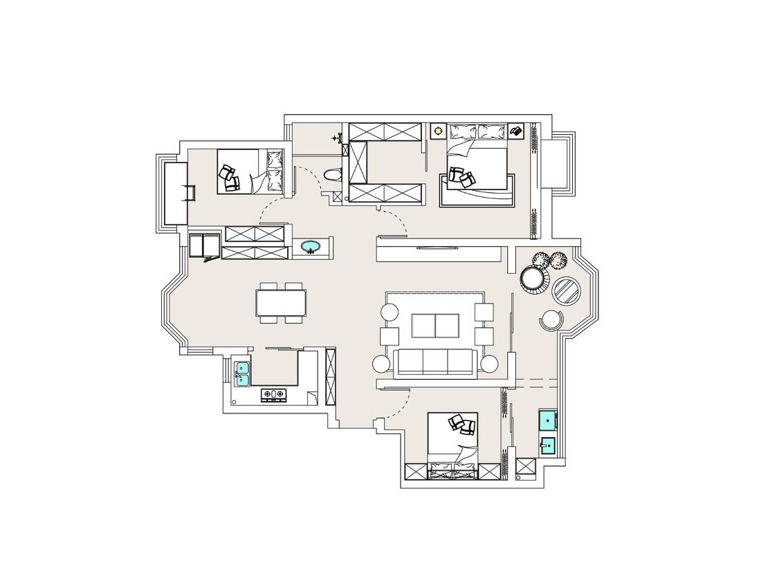 透明粉色的梦幻家居设计-7