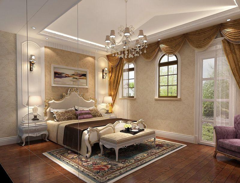 龙山艺墅 | 欧意混搭风格，展现350平米别墅沉稳大气之美-15