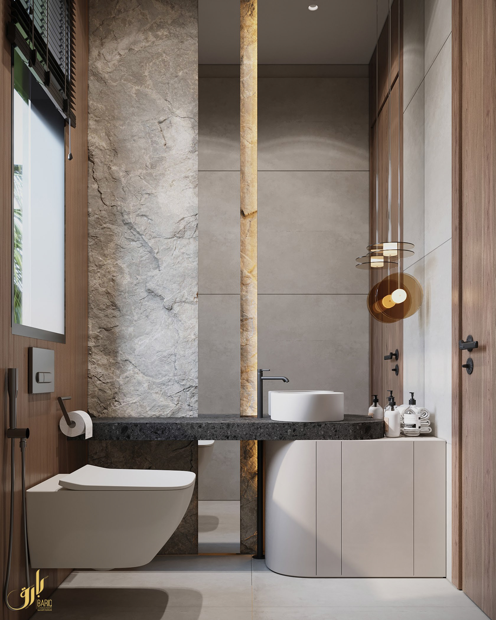 A·A 现代别墅室内设计丨沙特阿拉伯丨Bariq Consultants-30