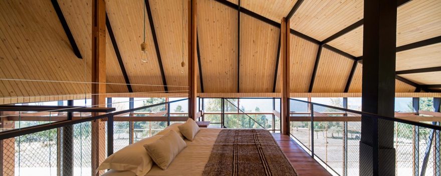 湖岸火山烧烤屋 · 智利 Lago Panguipulli 地区的生态设计-13