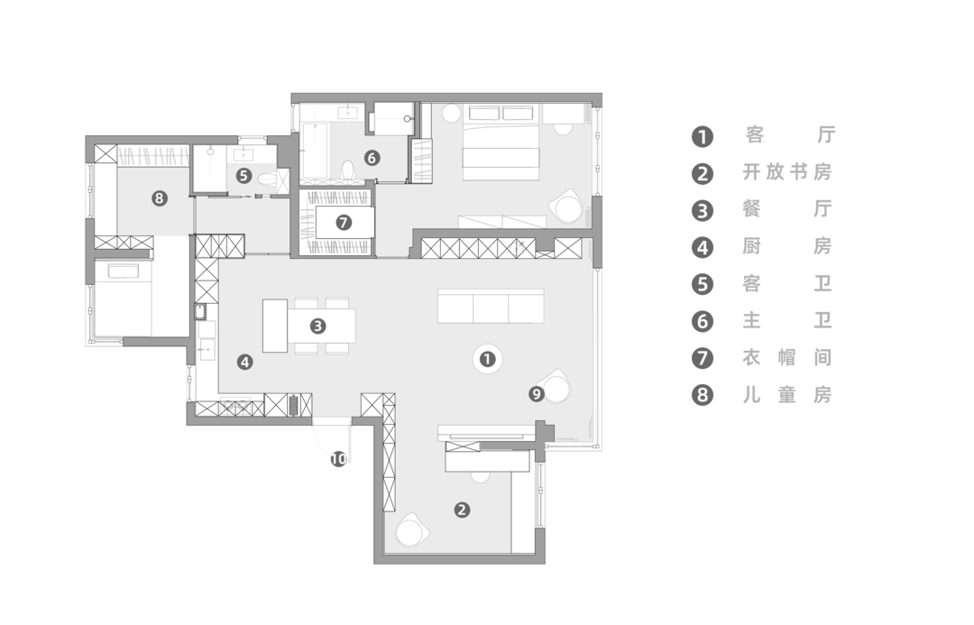 溶溶月自然主义的治愈系空间 · 习习空间设计-27