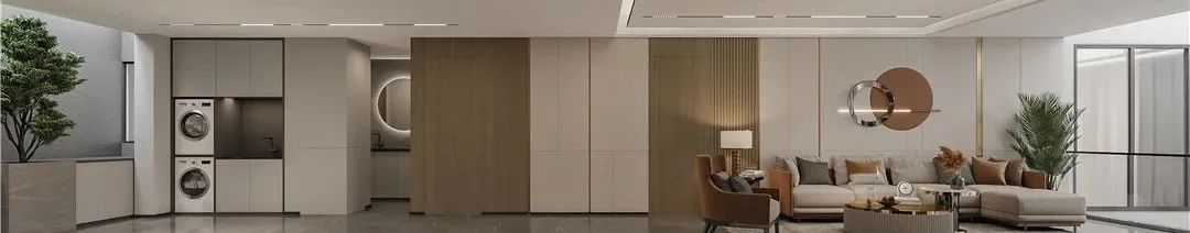 信达美墅现代简约复式空间设计丨青马别墅空间设计-22