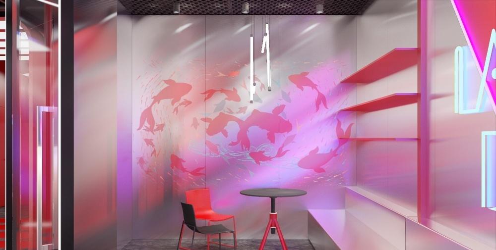 培训机构丨【由里建筑设计】北京LA街舞学苑-3