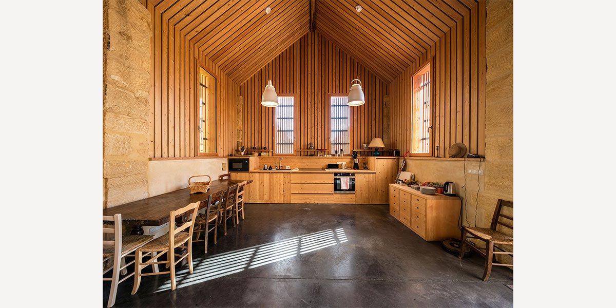 Granges Périgourdines réhabilitées en gîte - CoCo architectureCoCo architecture-6