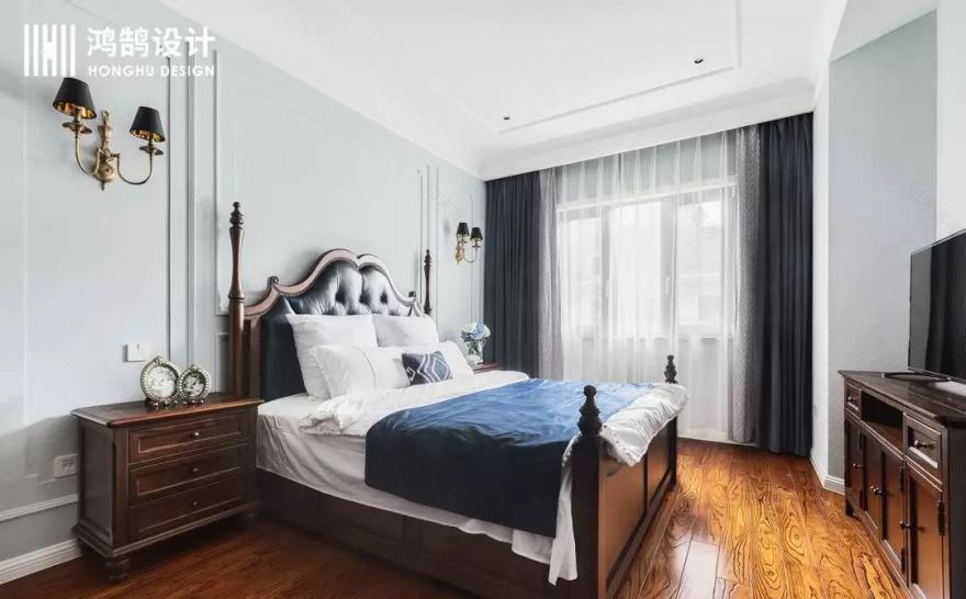 绍兴鸿鹄设计丨别墅优雅流年,温暖美式空间-25