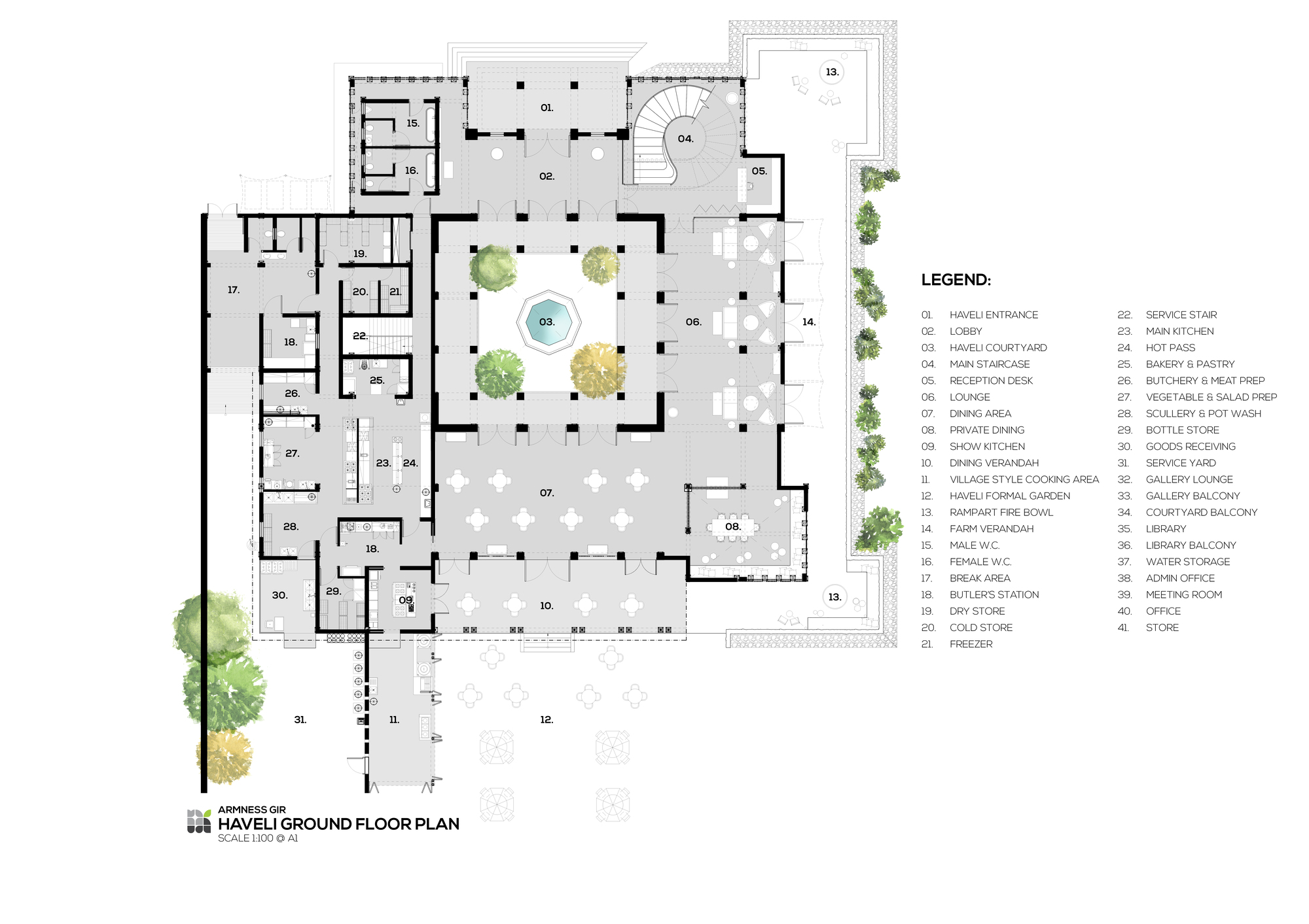 阿兰姆内斯吉尔小屋丨印度-27