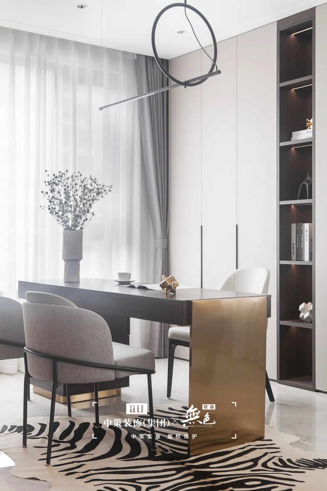 中策装饰 · 12 年信任承载,品质生活呈现丨壹上高端工作室-16