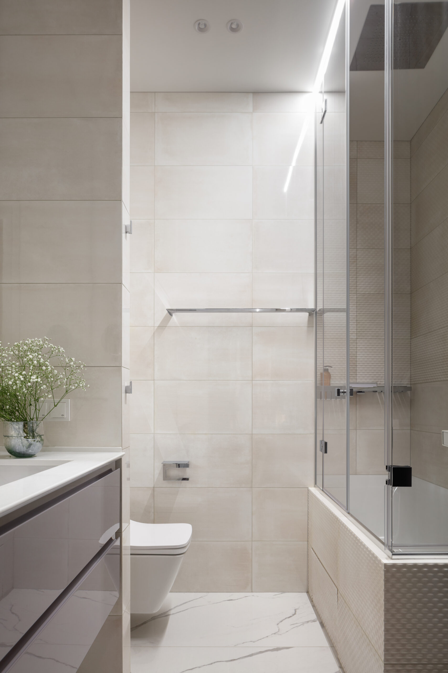 73㎡时尚三居室公寓设计丨ARXY工作室-35