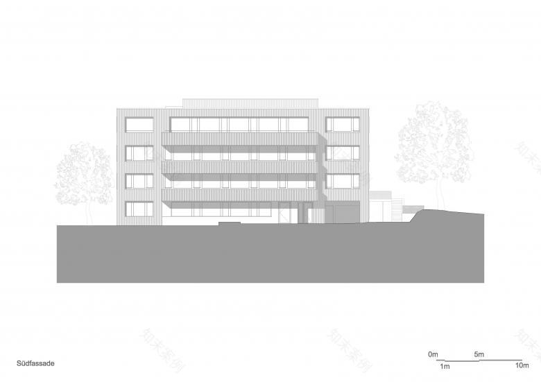 Architektur Staehelin, Gisin + Partner AG丨Mehrfamilienhaus und Bürogebäude am Eiweg丨瑞士-24