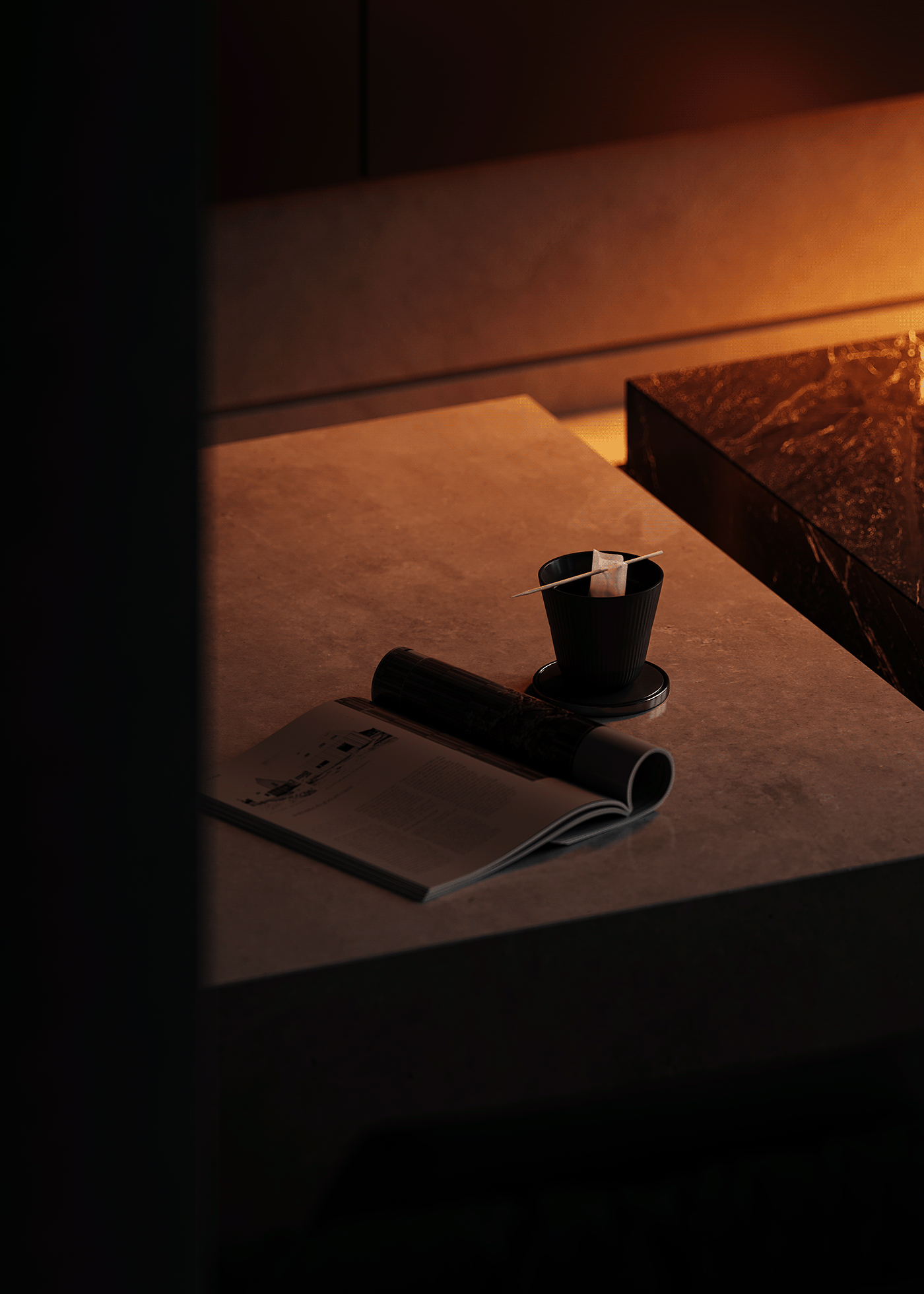 130平 高级黑色系空间，超赞！-11