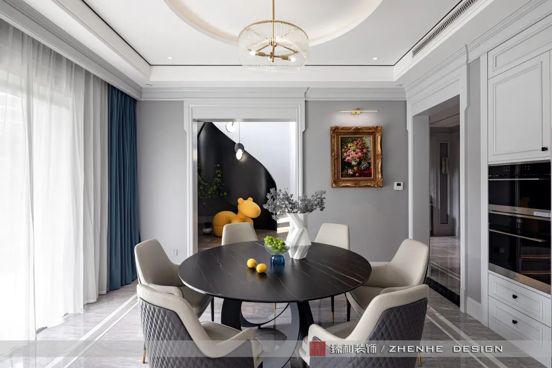 长峙岛香樟园 | 现代美式风格的温润之家-37