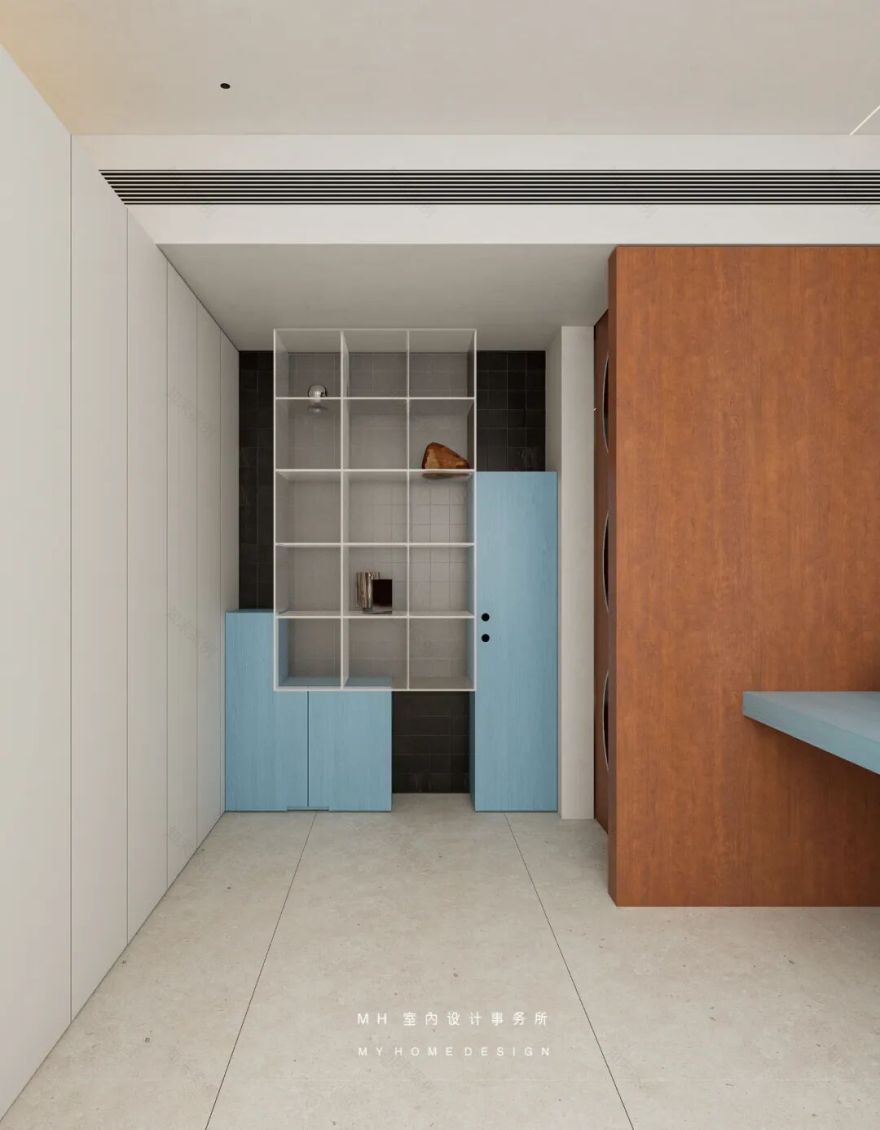 【首发】MH设计新作:色彩·情绪▏彰显个性跃层空间的趣活之境-46