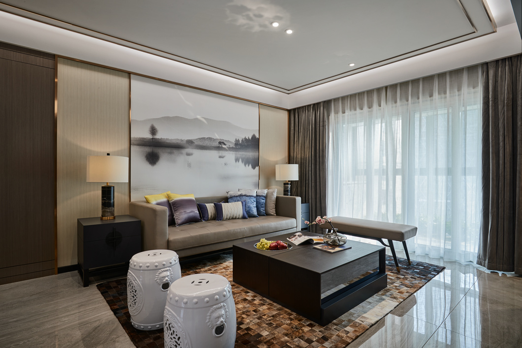 杭州农迁房里的中式世外桃源 | 精致选材与独特品味-11