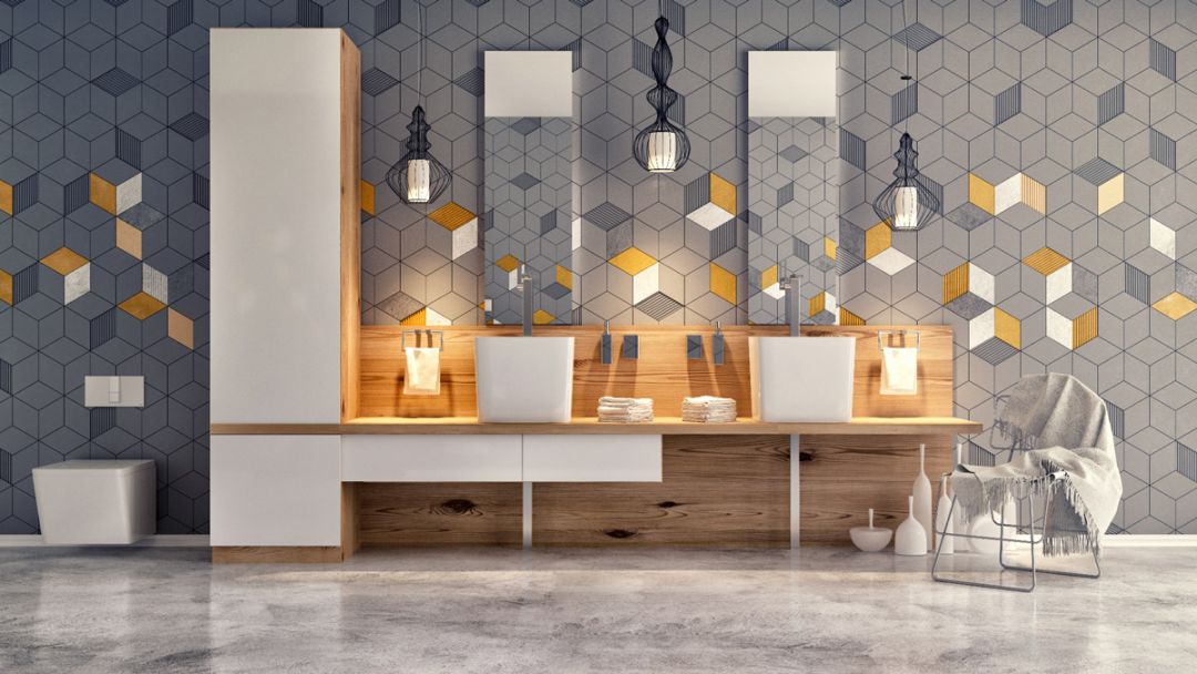 双人洗漱台设计,打造高品质卫浴空间-17