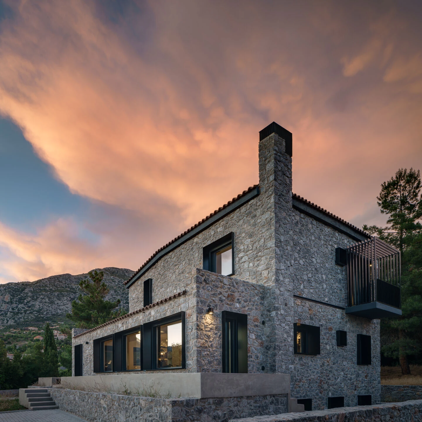 石头与景观屋丨希腊丨Lantavos Projects-21