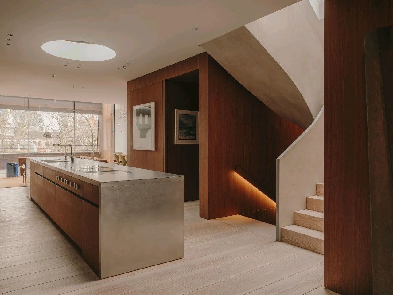 法兰克福顶层公寓（Penthouse Frankfurt）丨德国法兰克福丨霍尔茨劳施建筑事务所（Holzrausch）-15