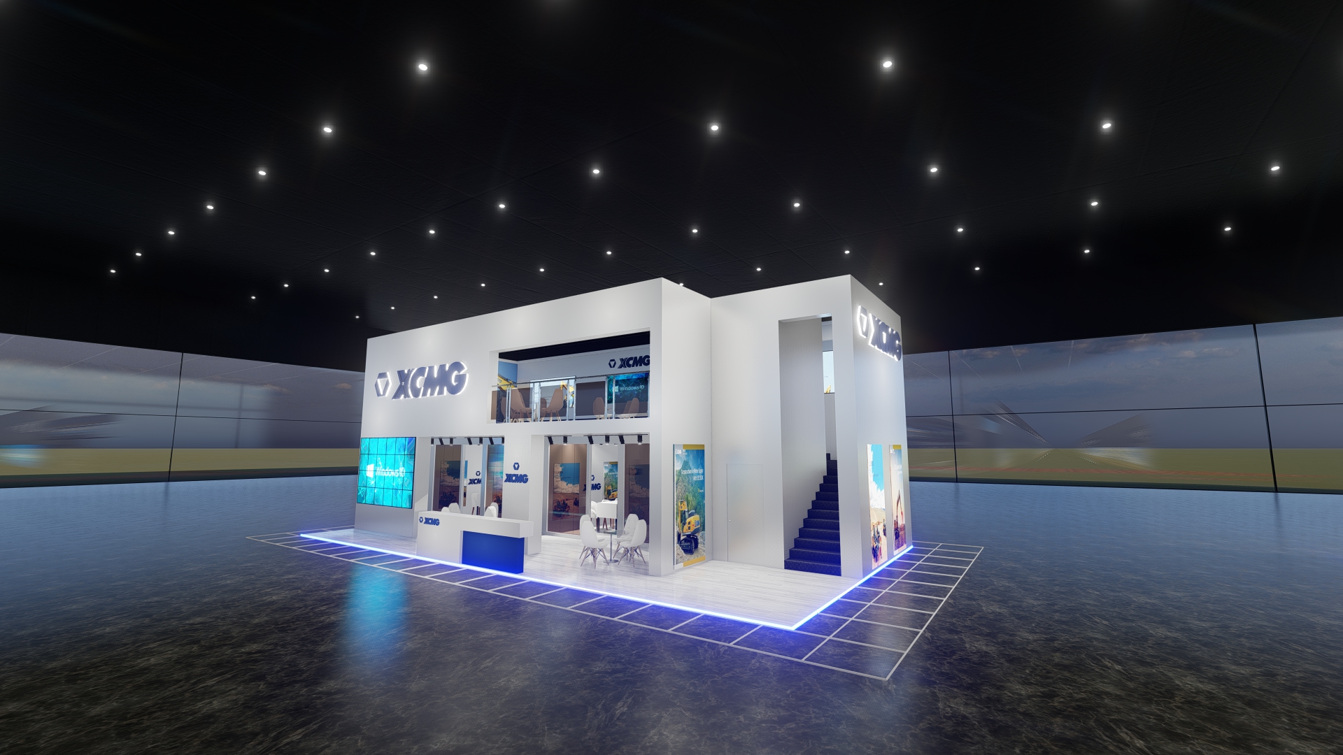 XCMG BOOTH DESIGN-2