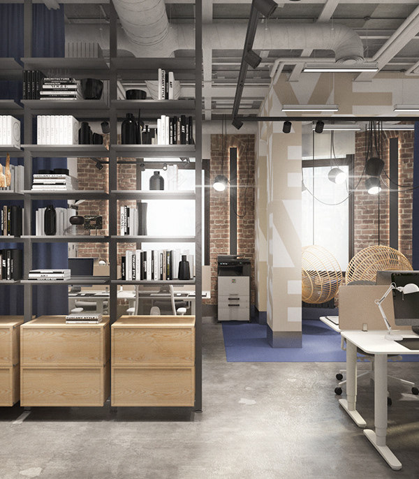 办公室设计项目丨RedLine 设计工作室-8