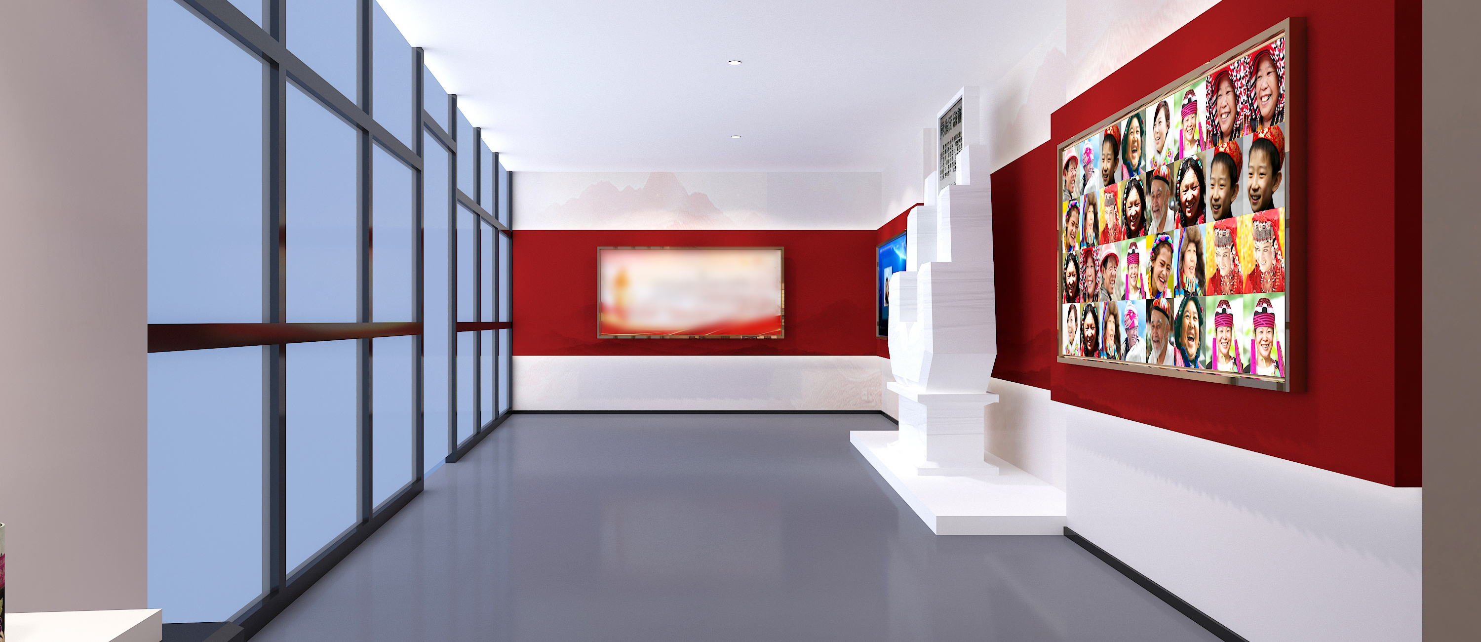 民族团结展厅设计-26