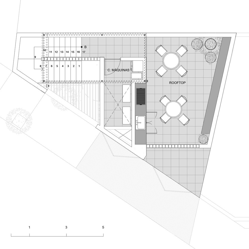 墨西哥佩雷达·韩工作室“走廊建筑”多功能空间设计-25