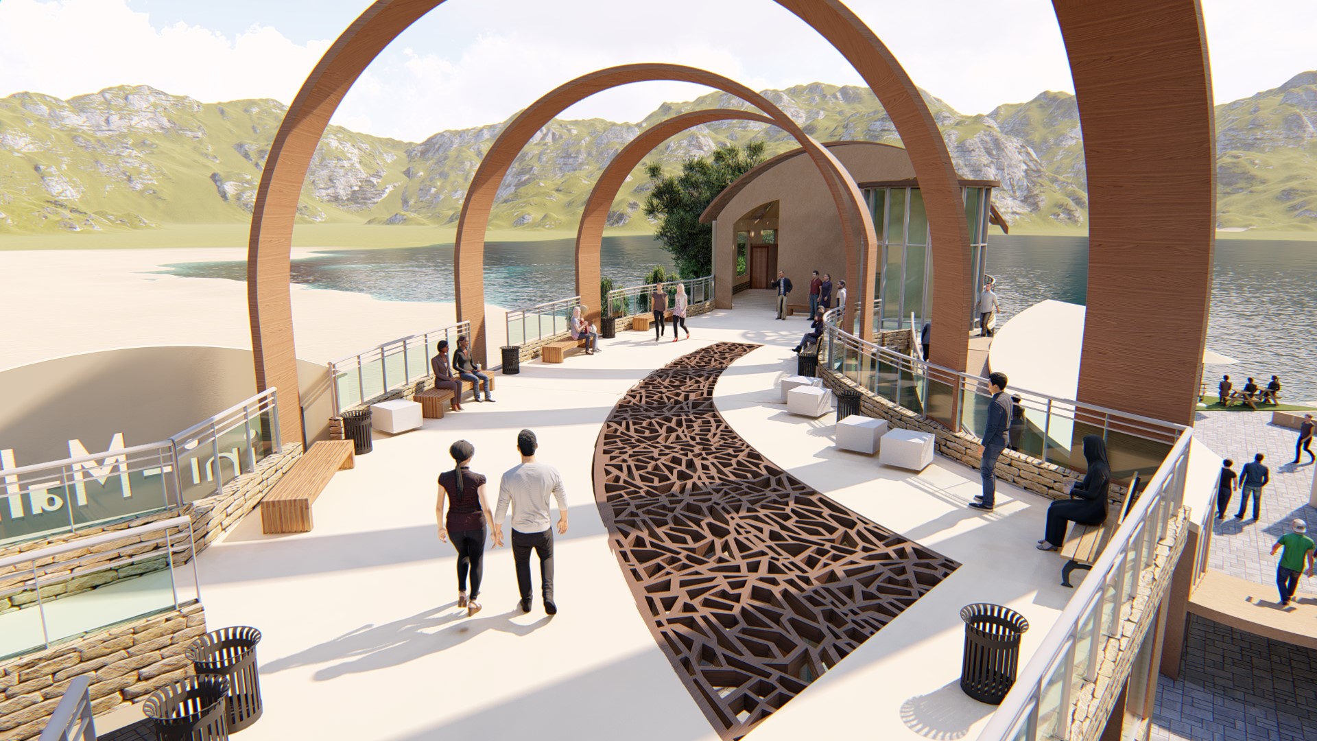 迷你购物中心和美食广场丨埃及-9