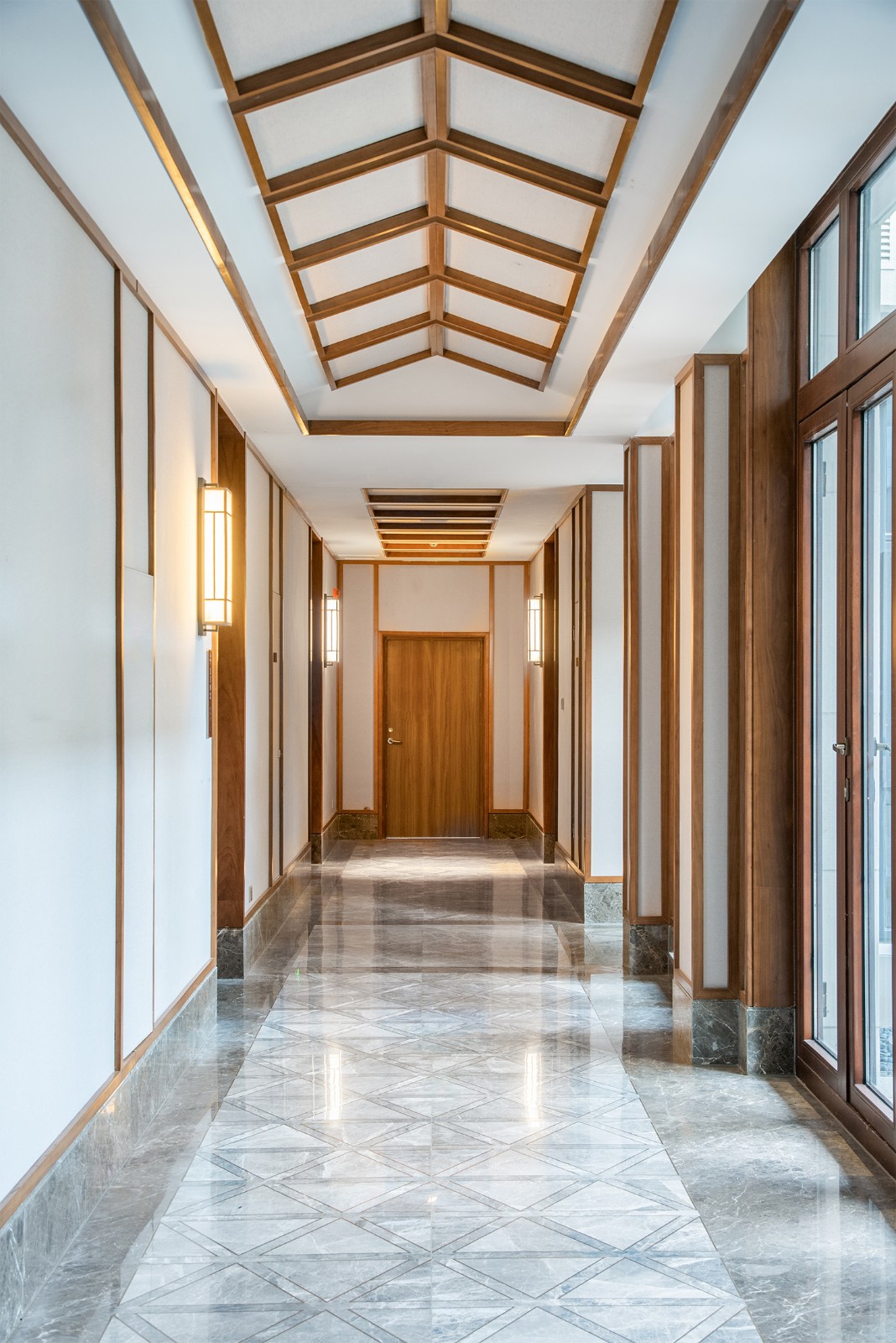 涞源白石山华中小镇二期·白桦林温泉谷竹里馆丨中国河北-63