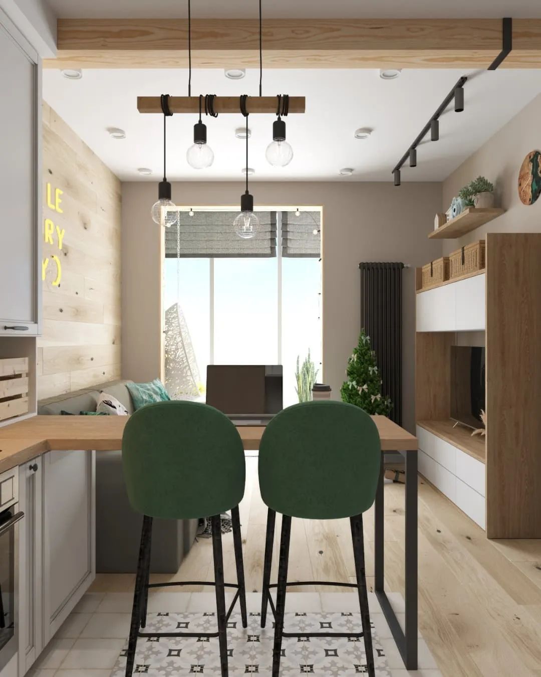 女学生的 28㎡小公寓内饰设计丨Nikita-16