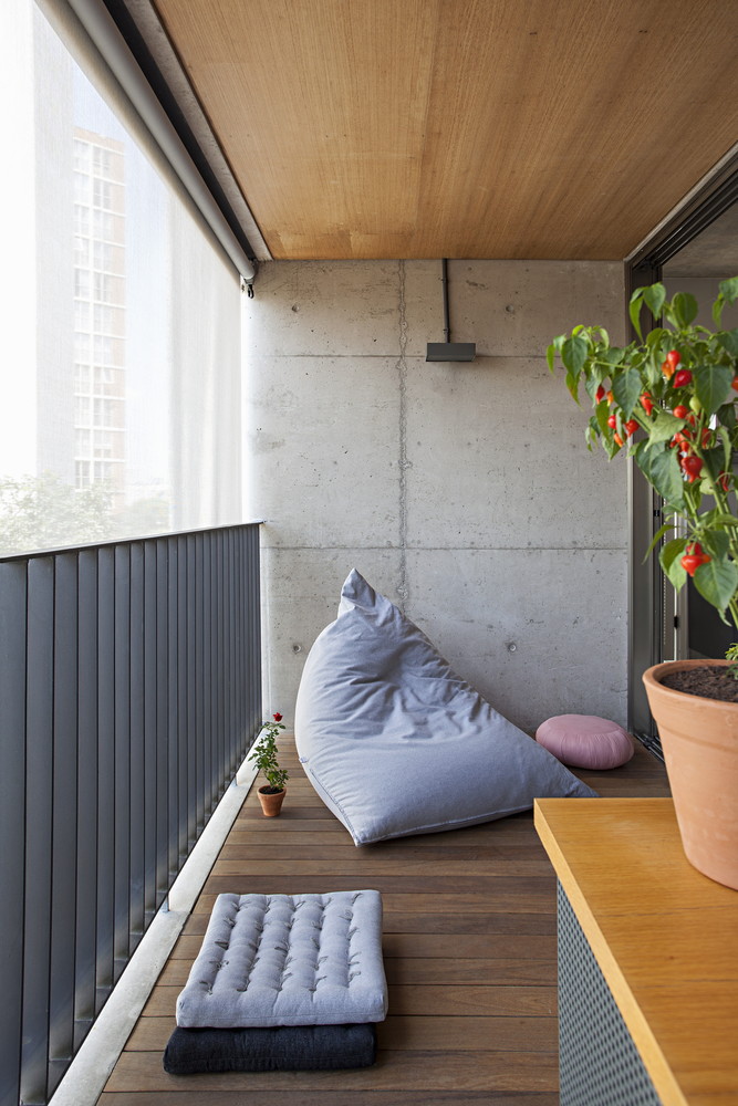 带隔断的公寓丨巴西圣保罗丨Casa100 Arquitetura-29