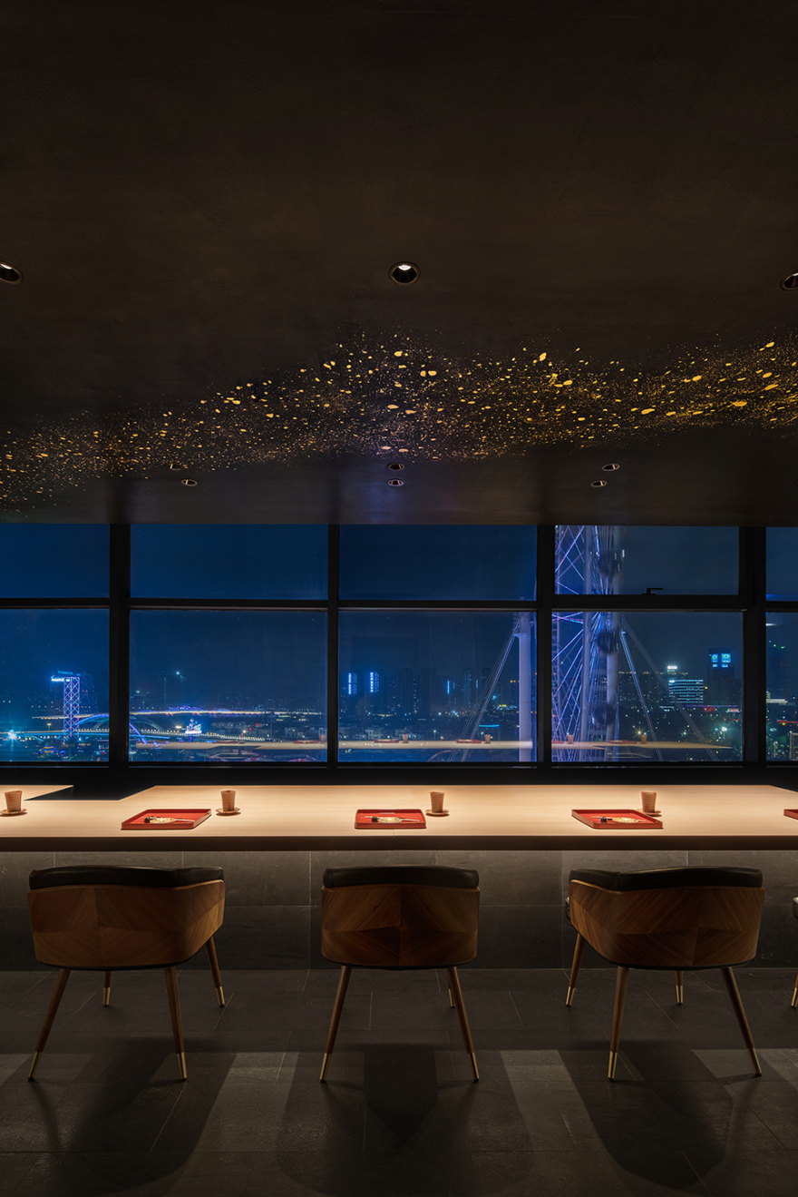 CLOUD ECHO 寿司酒廊丨中国佛山丨堤由匡建筑设计工作室,北京鸣意品牌设计有限公司-25