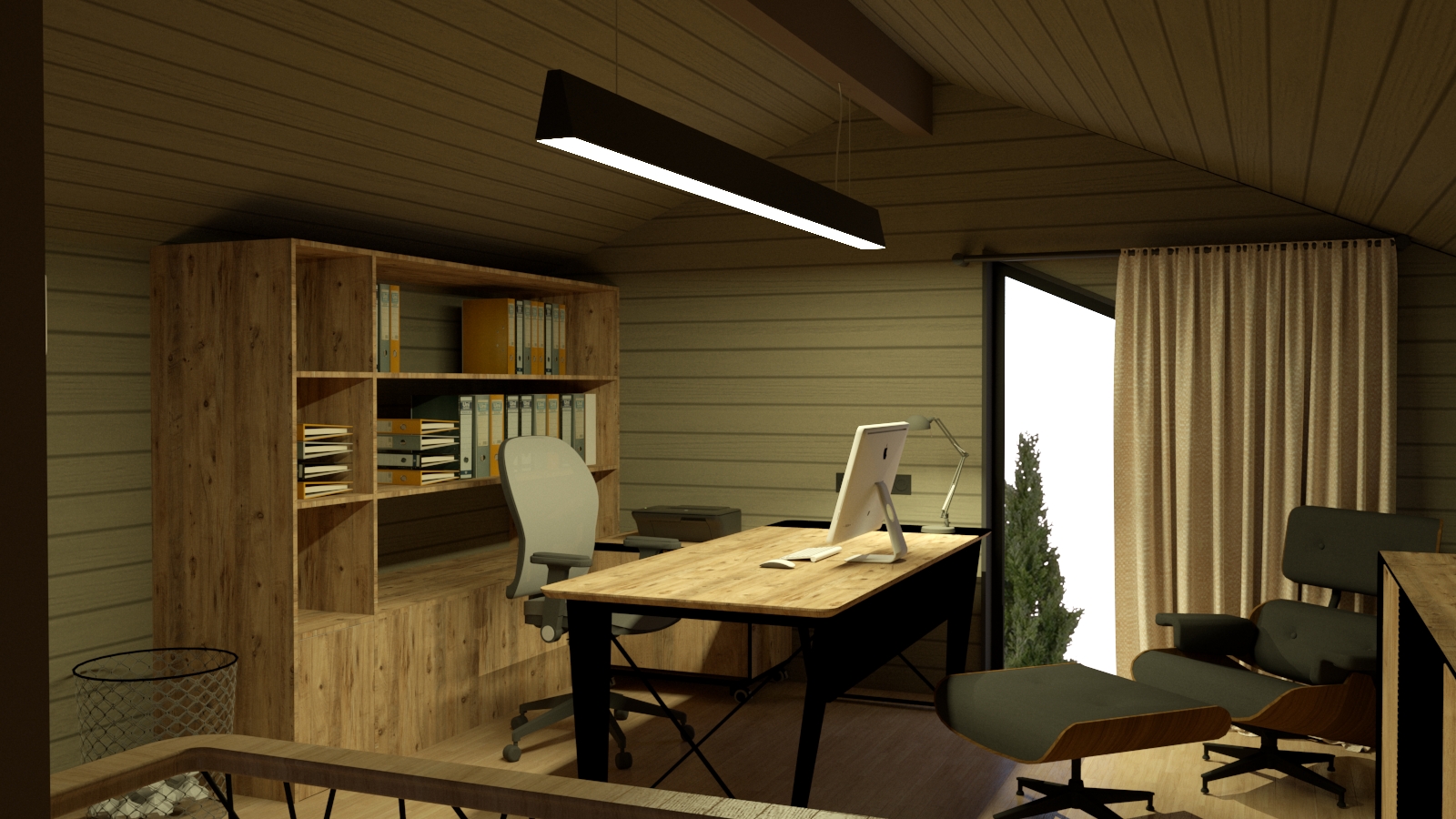 1-storey house with a big livingroom-21