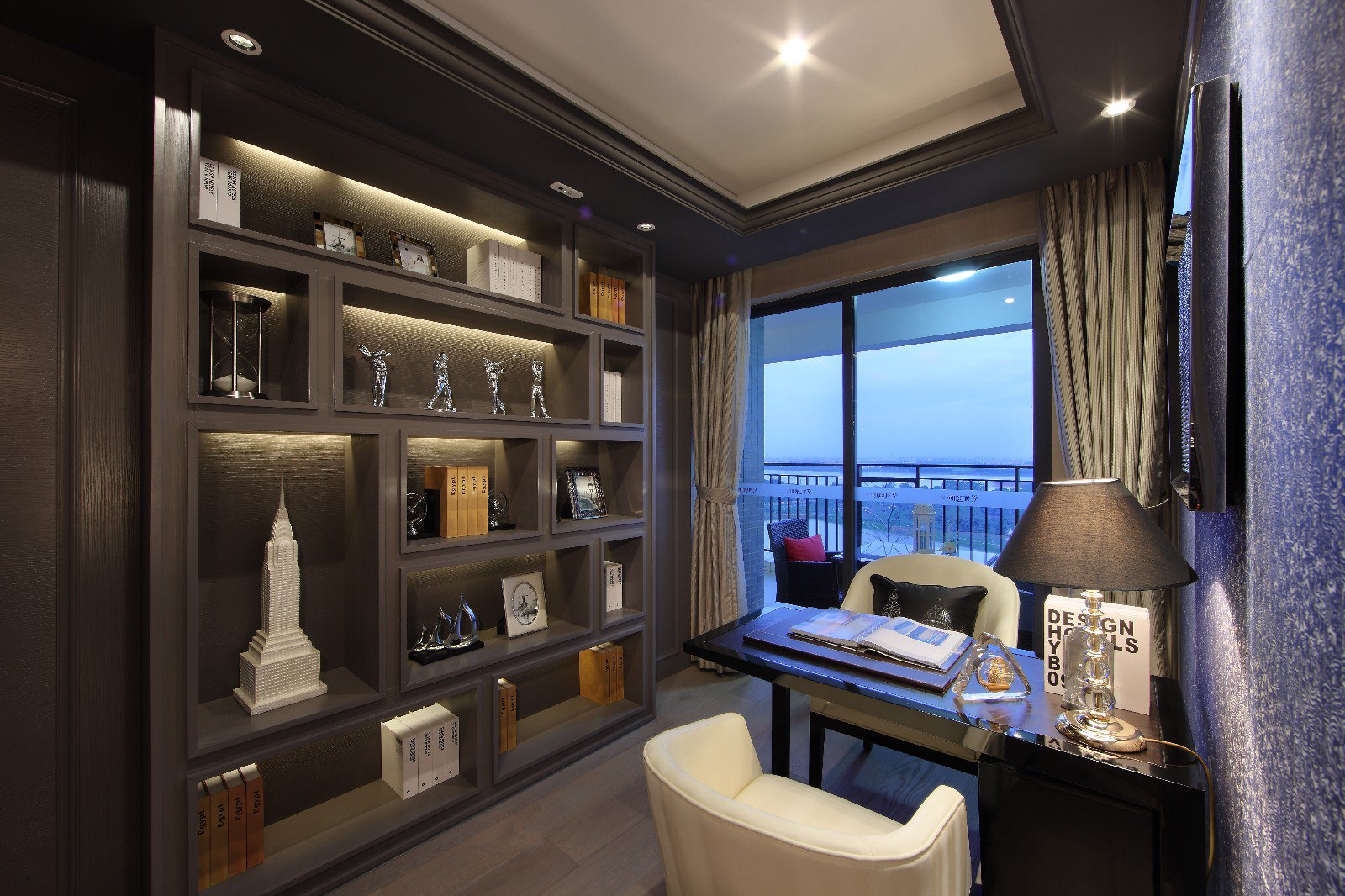 160m²番禺可逸江畔项目三期4502创意样板间  尚策室内设计-15