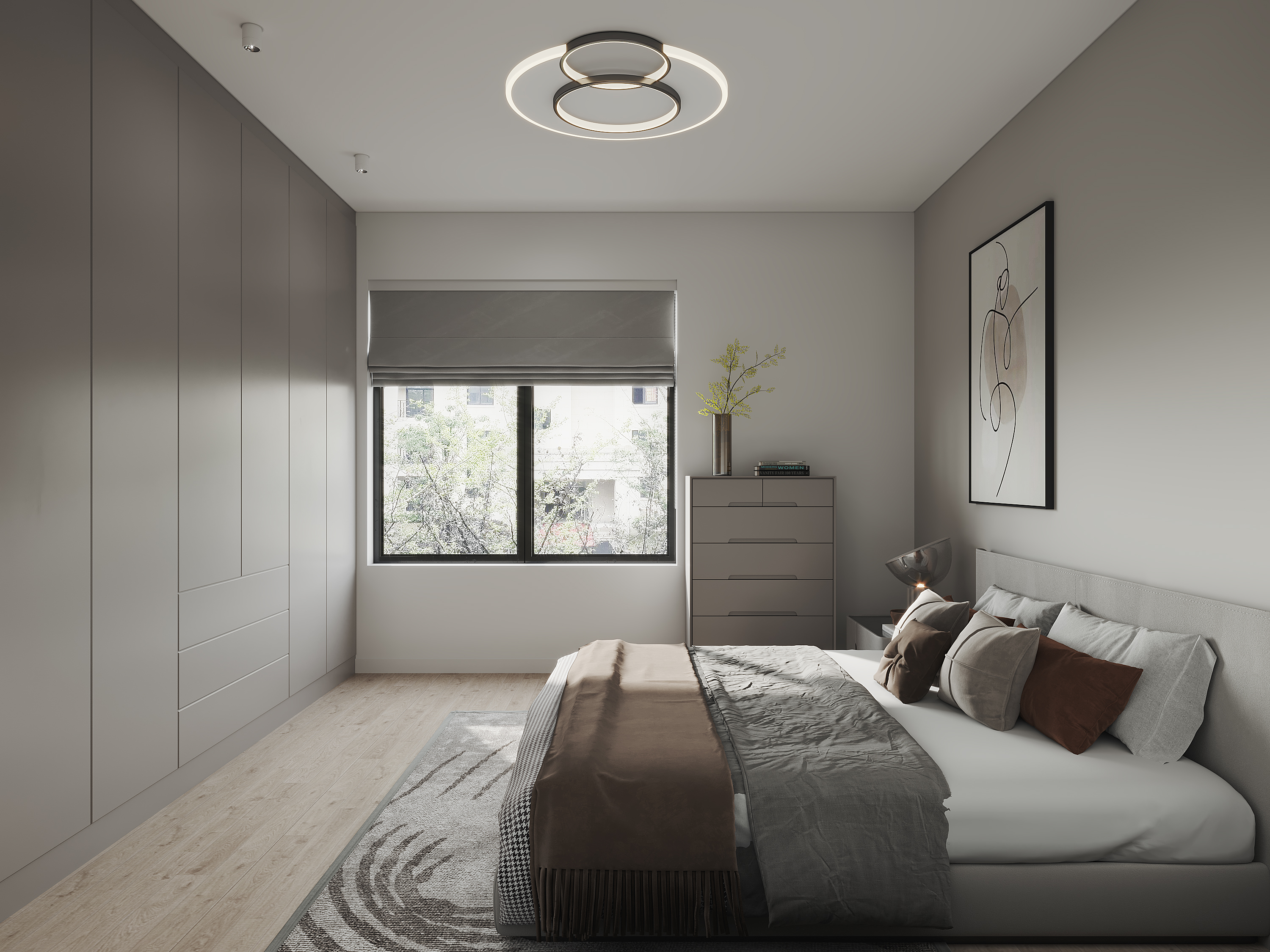 深圳如愿设计：87㎡现代简约风，原来生活可以这样简单-4