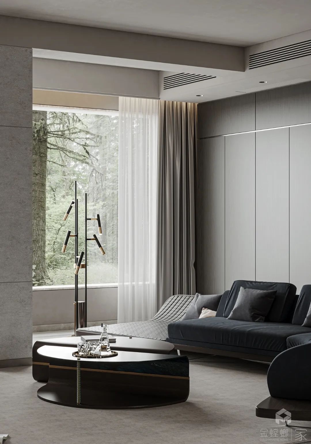 临湖台丨金螳螂家安吉店-5