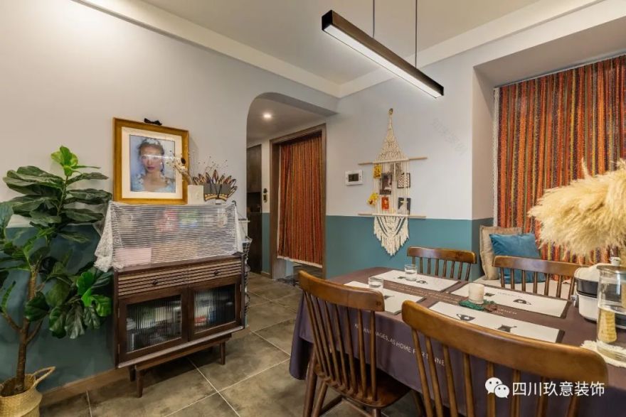 复古浪漫的酱系空间艺术-42