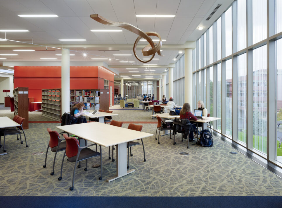 Seattle University: Lemieux Library & McGoldrick Learning Center - Perkins Eastman-6