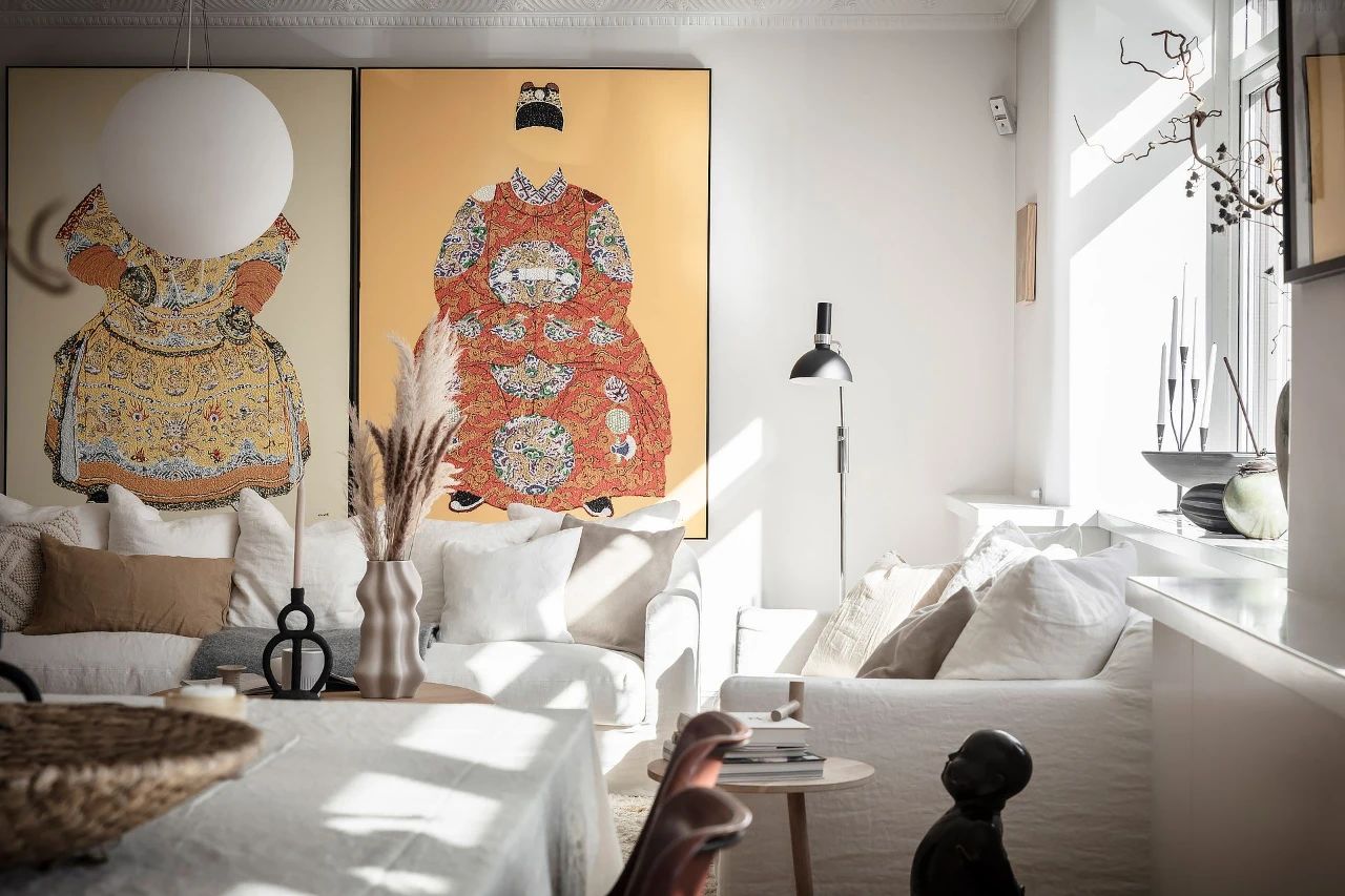 北欧风中国风混搭闺蜜同租公寓丨瑞典-17