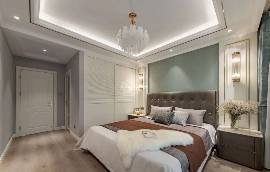 远洋青云府欧式轻奢风格设计丨紫苹果装饰集团-42