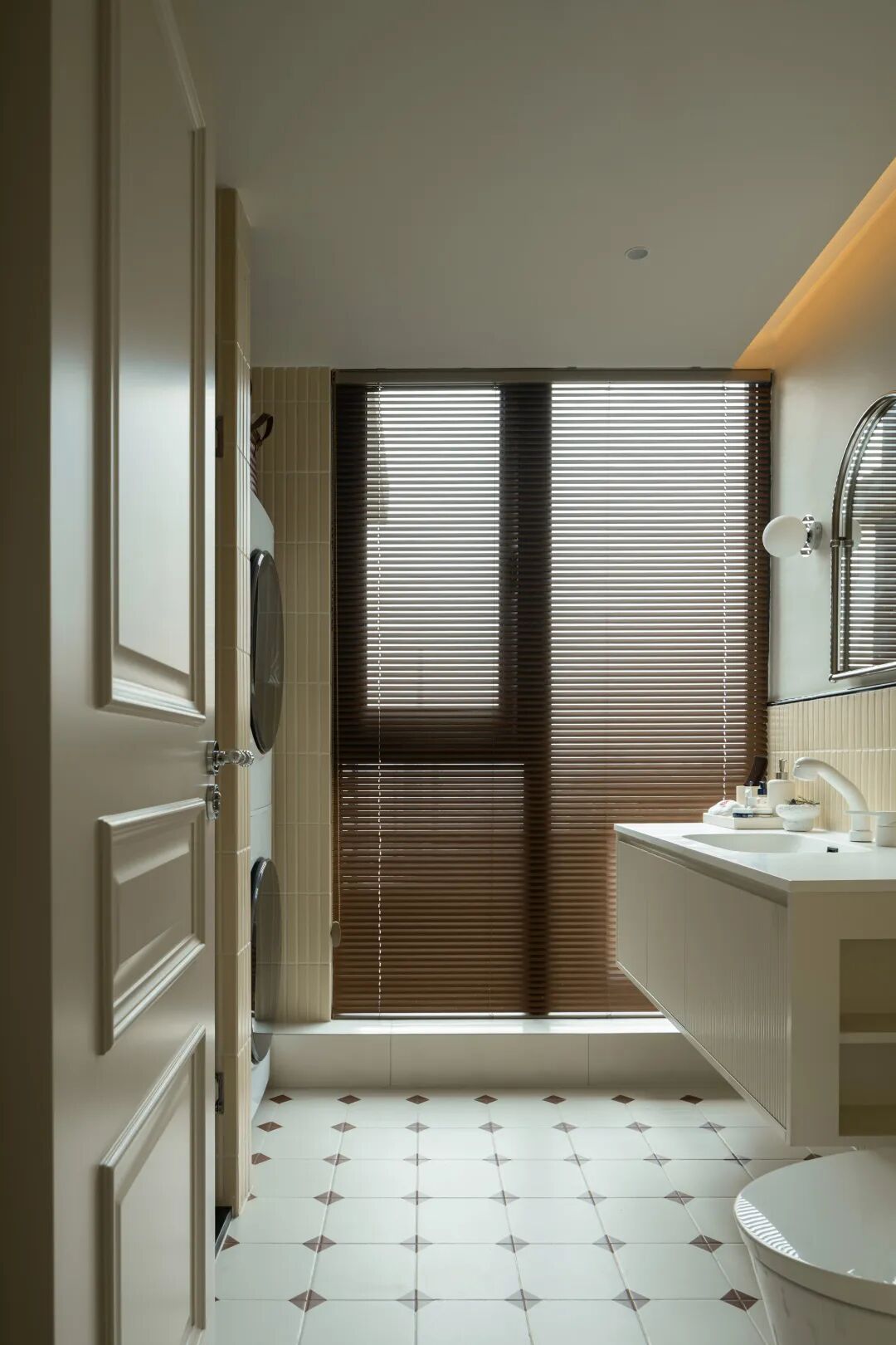 无向空间设计｜三室改一室的中古奶油风魔法-61