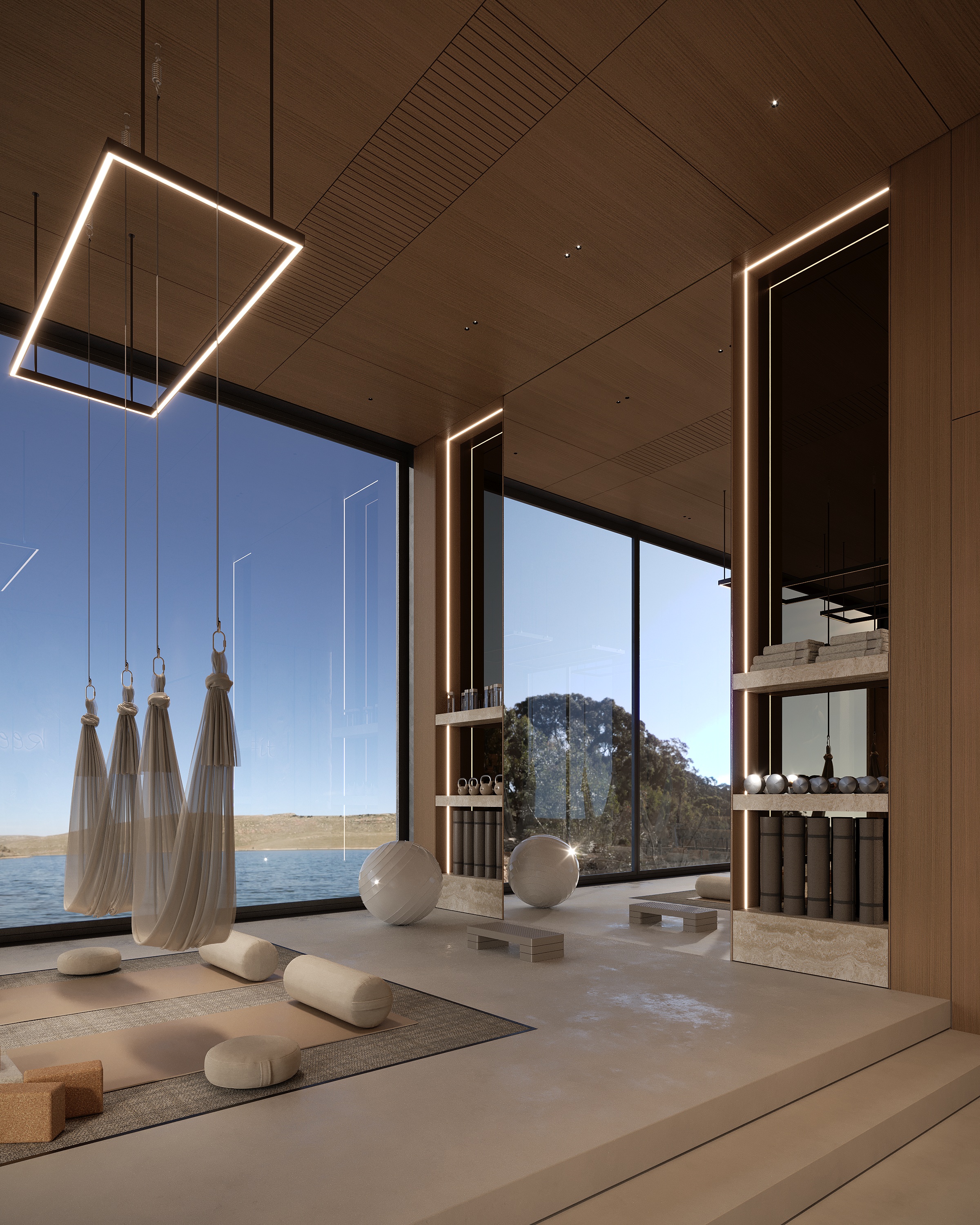 瑜伽馆丨沙特阿拉伯吉达丨MOHAMED TAWFEK DESIGNS-9