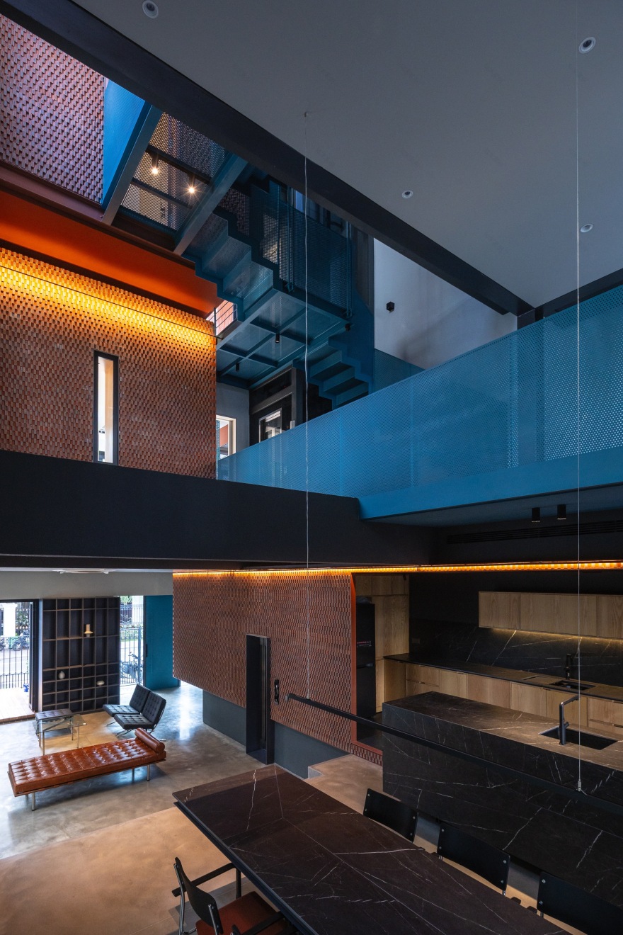 挑空别墅丨越南河内丨TOOB STUDIO-30