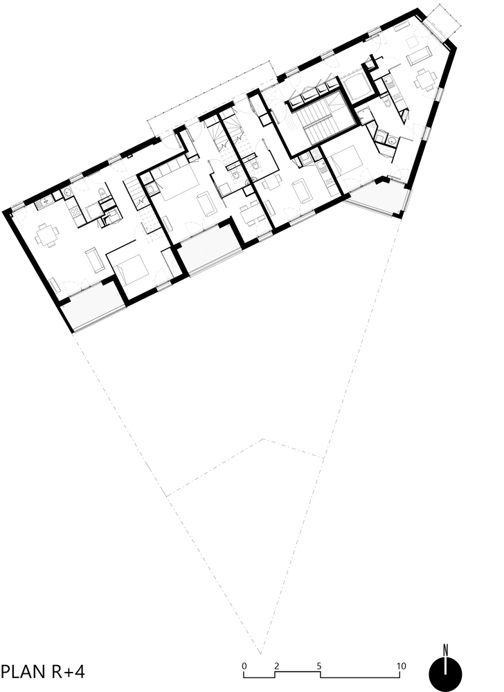 16 号公寓丨法国图卢兹丨Taillandier Architectes Associés-68