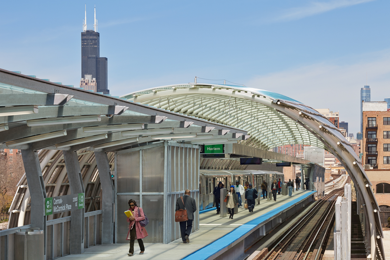 CTA Cermak-McCormick Place Station | Ross Barney Architects-23