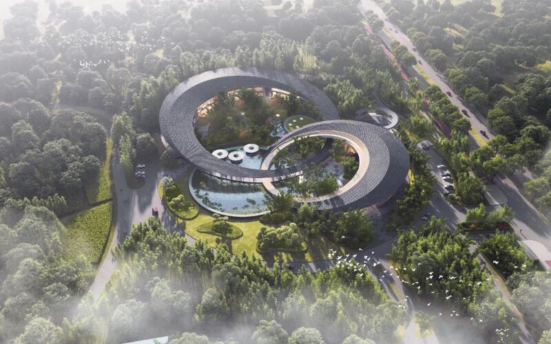 成都世园瀑布美憬阁酒店丨中国成都丨中国建筑西南设计研究院,YANG杨邦胜设计集团-6